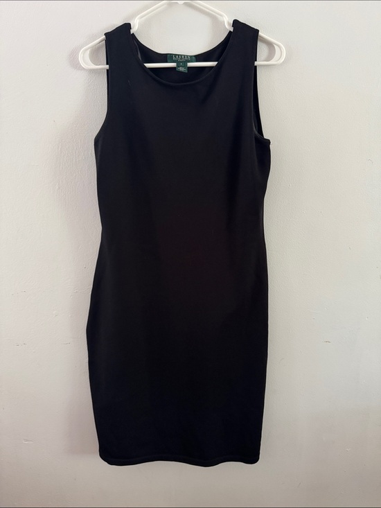 Lauren Ralph Lauren Dresses & Skirts - Lauren Ralph Lauren Black Sleeveless Sheath Dress Sz M